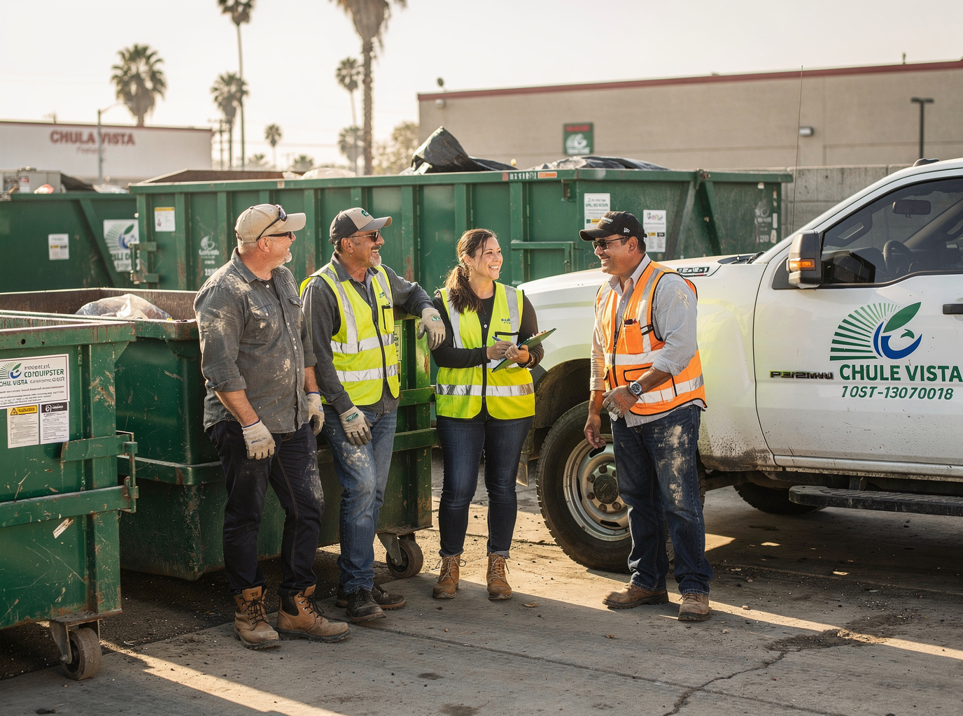 Chula Vista Dumpster Rental team