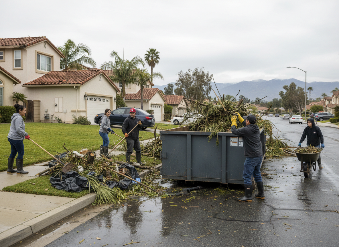 Handling Storm Debris After Winter Rains in Chula Vista